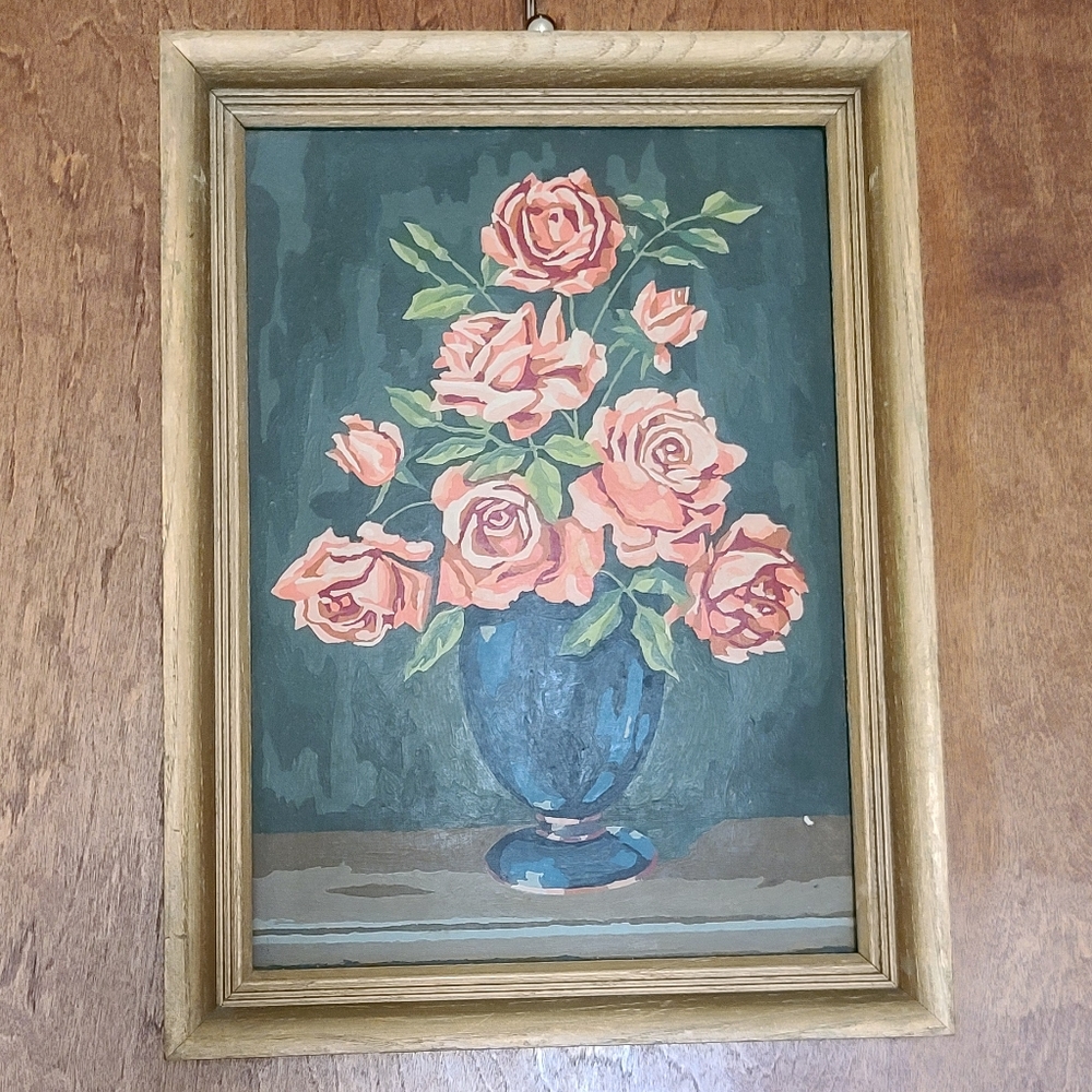 Vintage Rose painting